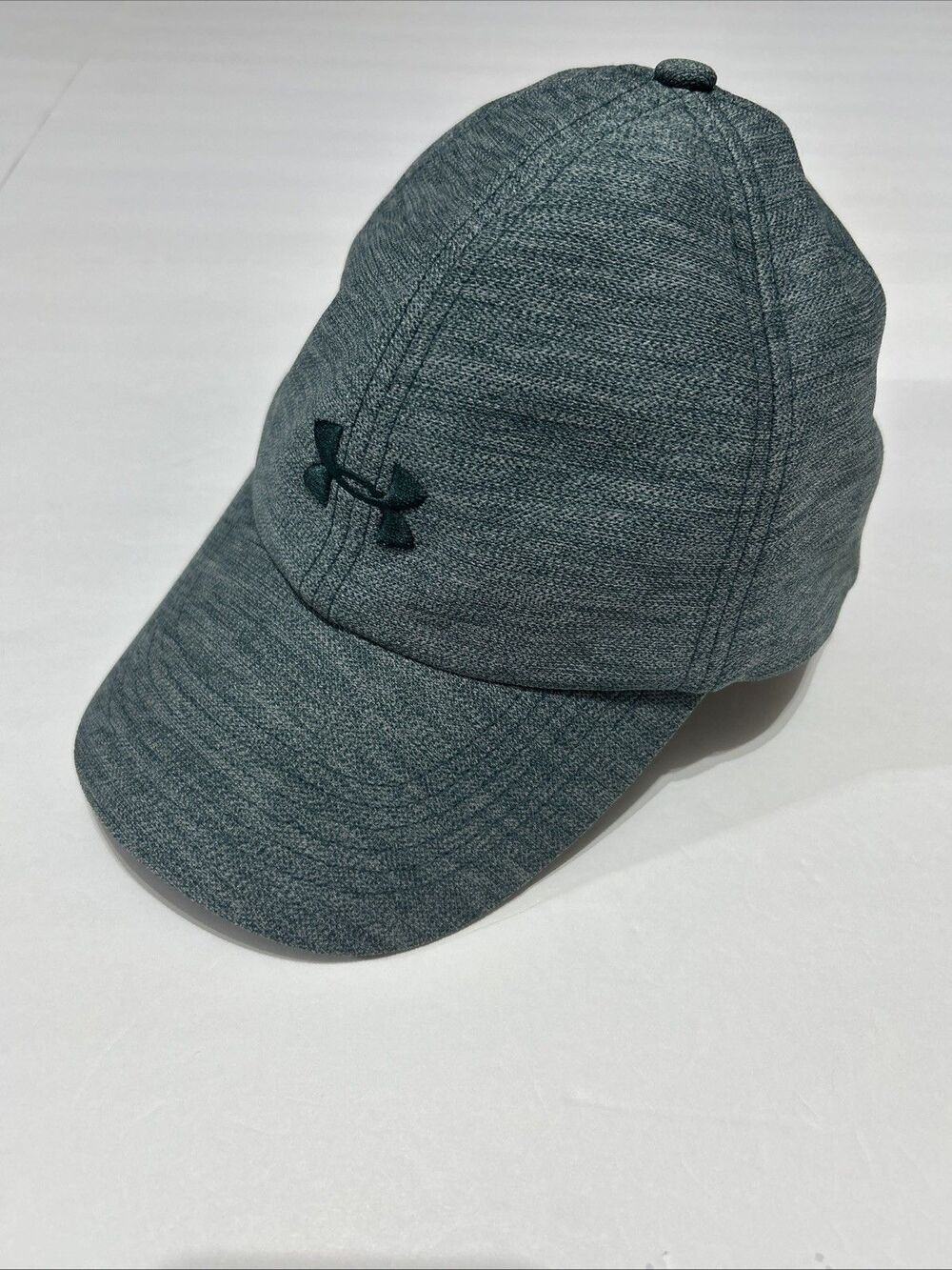 Under Armour Women's Cap OSFA Heather Teal Green UA Free Fit Polyester Golf Hat
